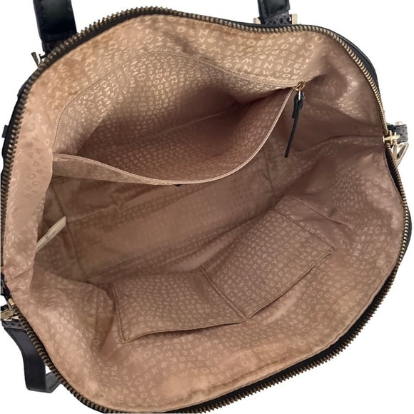 KATE SPADE New York Parliament Snake Print Top Handle with Crossbody Strap - Picture 8 of 11